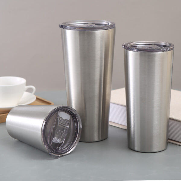 Double Wall Stainless Steel Vacuum Tumbler Cup - Image 9