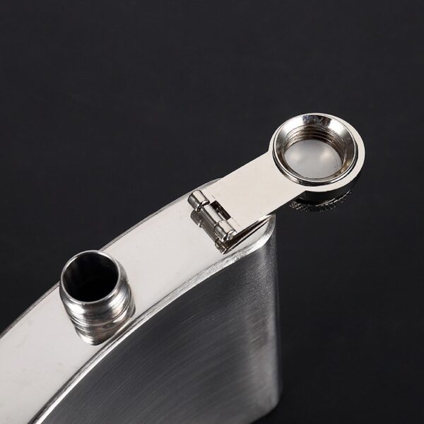 Stainless Steel Hip Flasks - Custom Alcohol Bottles - Image 5