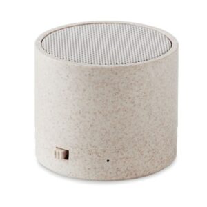 Portable Mini Wireless Speaker with Wheat Straw Design High-Quality Sound Eco-Friendly