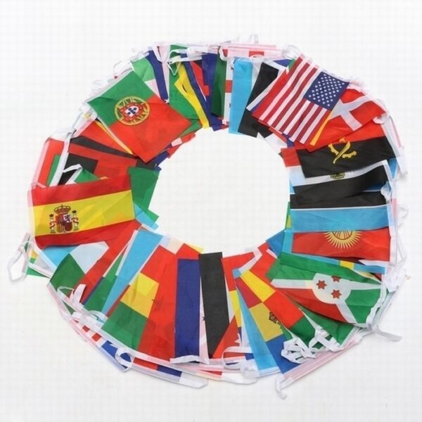 Custom String Flag Bunting String Flag Event Display Pennant Bunting Banner - Image 5