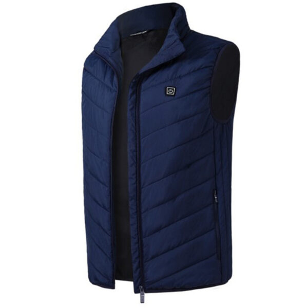 Men's Heated Jacket - Outdoor USB Rechargeable Vest - Image 4