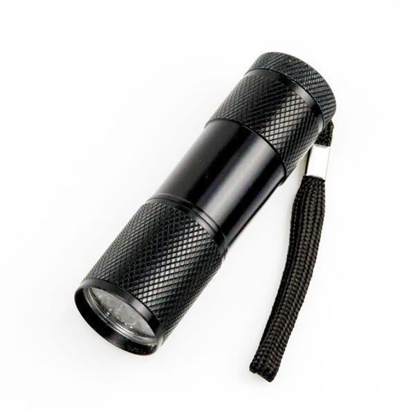 Custom Mini 9-LED Aluminum COB Flashlight - Image 2