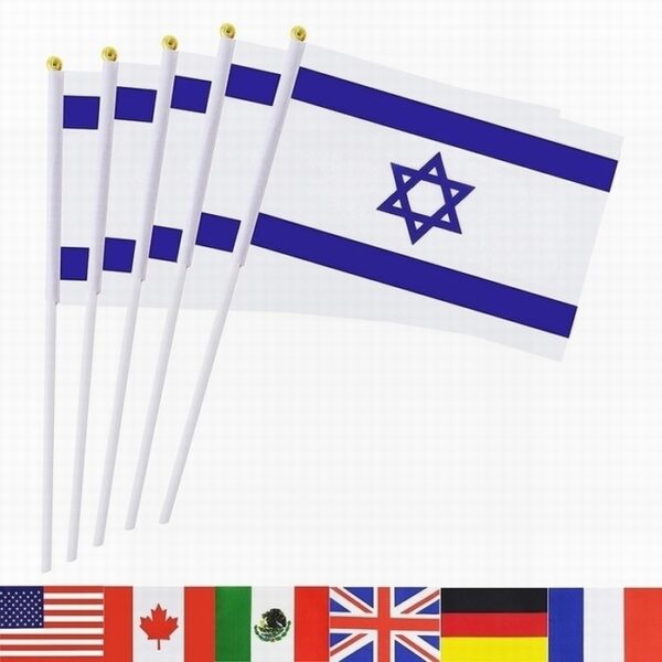 Custom Hand Flags - Football Club Fans Waving Flags - Image 6