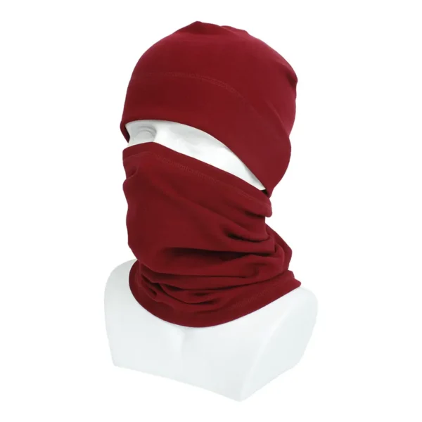 Winter Warm Ski Scarf & Unisex Beanie Hat Set - Image 4
