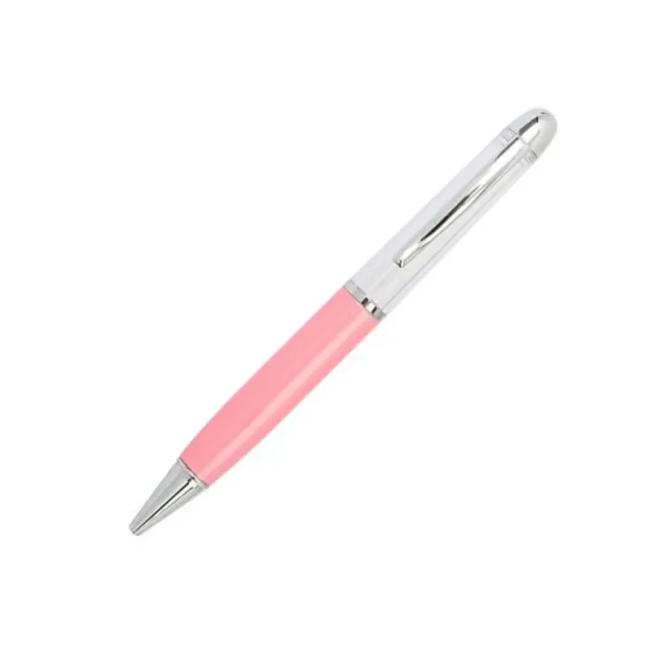 Creative DIY Liquid Floater Pen Glitter Empty Tube Twist Ballpoint Pen metal Pen - Image 5