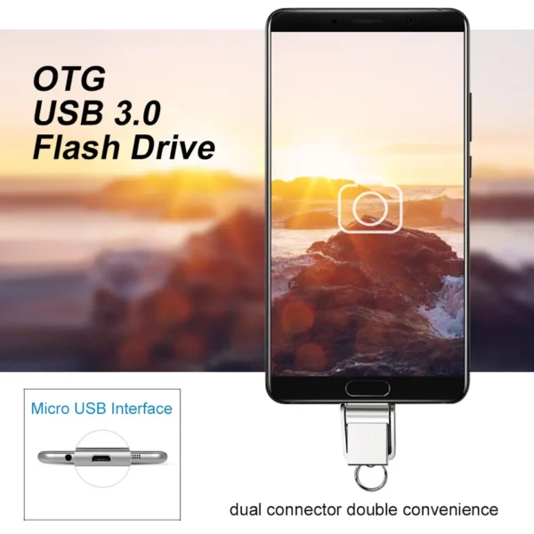 Mini Type-C USB Flash Drive - 32GB-128GB, USB 3.0, Pen Drive with Logo - Image 5