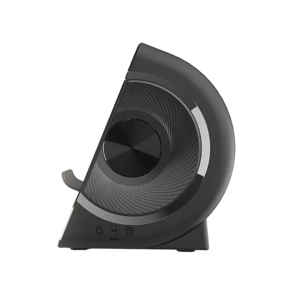 Portable Wireless Charger & Alarm Clock Speaker Radio - Image 4