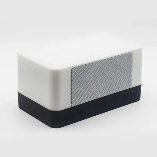 Wireless Alarm Clock Speaker - LED Night Light, TF Card Support - Image 4