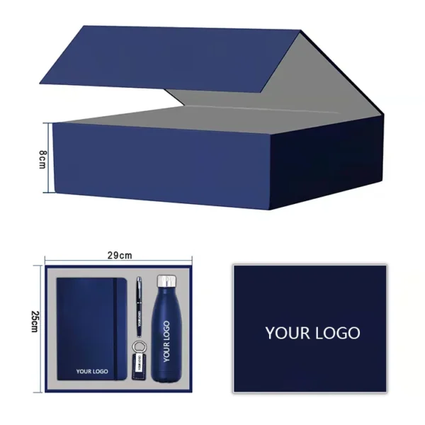 Classic Promo Gift Set - Custom Notebook & Tumbler Box - Image 6