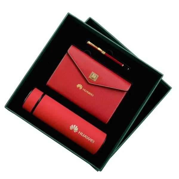 Custom Business Gift Set - Notebook, Pen, Bottle, Cup - Image 3