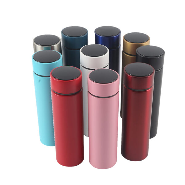 Smart Vacuum Water Bottle - Stainless Steel LED Temp Display - Image 6