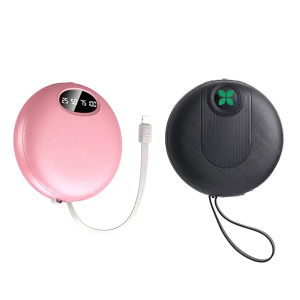 Portable Built-in Cable Charger Mini Power Bank - Image 2