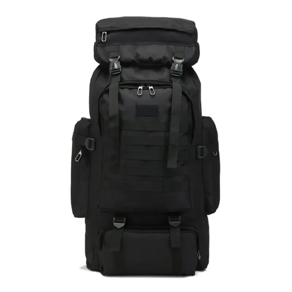 80L Camo Tactical Backpack - Waterproof Outdoor Bag - Image 6