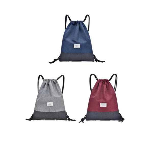 Custom Corporate School Drawstring Backpacks - Image 4