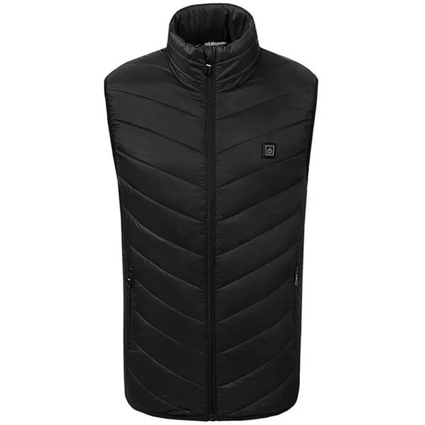 Men's Heated Jacket - Outdoor USB Rechargeable Vest - Image 3