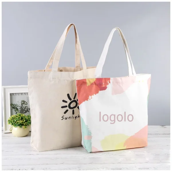 Eco-Friendly Women's Canvas Tote Bag - Image 2