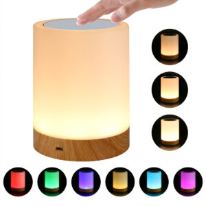 Colorful Rechargeable LED Night Light - Camping Lamp