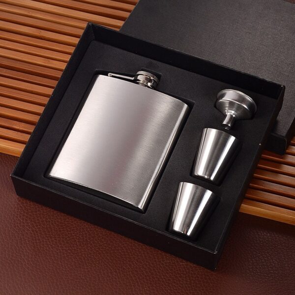 Stainless Steel Hip Flasks - Custom Alcohol Bottles - Image 7
