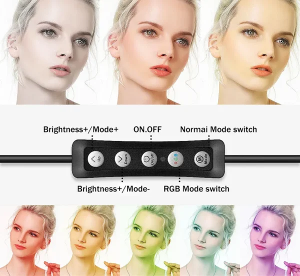 High Quality 18 Mobile Lights 18in With Stand Led Ring Light - Image 5