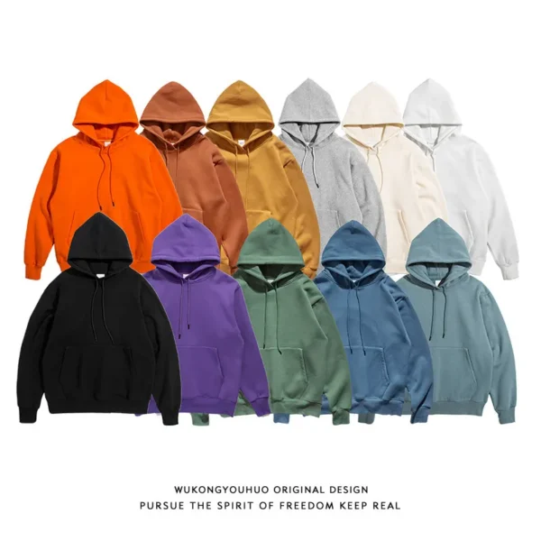 Custom Logo Print Unisex Hoodies - USA Sizes - Image 6
