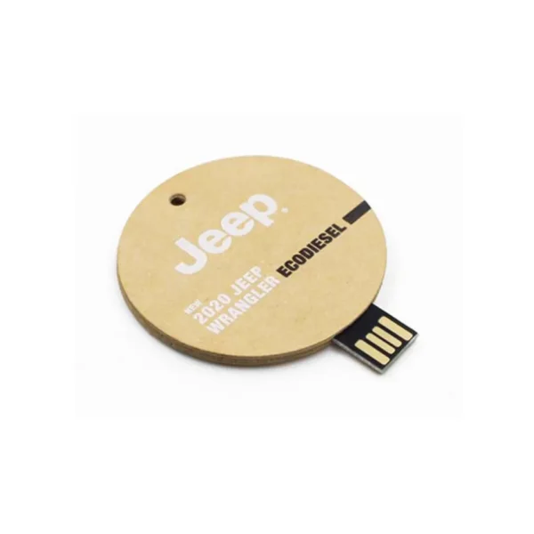 Custom Logo USB Stick - Recycle Paper Biodegradable Card Drive USB 2.0/3.0 8G - Image 2
