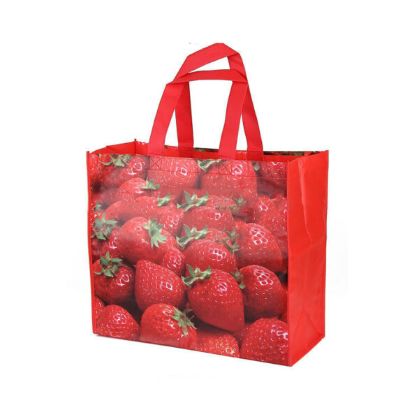 RPET PP Woven Shopper Bag Custom Laminated PP Woven Shopping Bag - Image 6