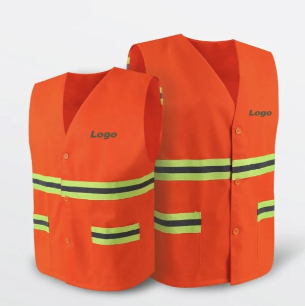 Work-wear Uniform Vest Sanitation Garden Tooling Vest - Image 3