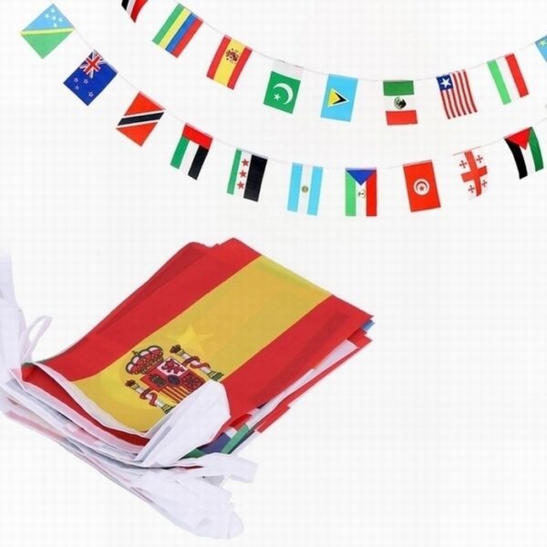 Custom String Flag Bunting String Flag Event Display Pennant Bunting Banner - Image 3