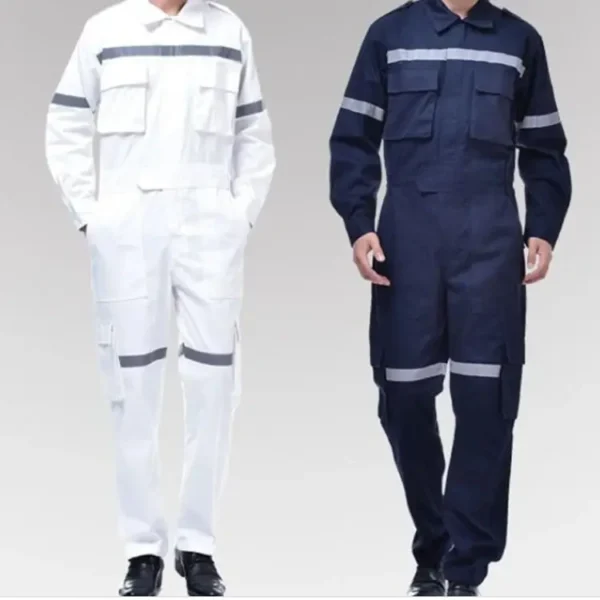 Men's Flame-Resistant Mining Coveralls - Safety Workwear - Image 2