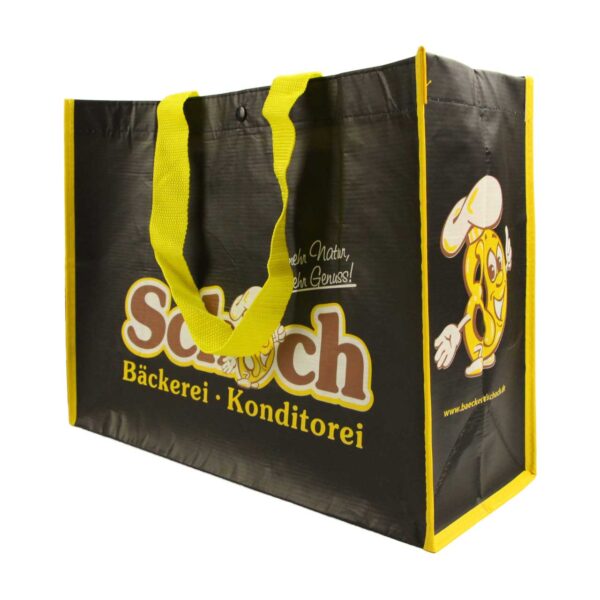 RPET PP Woven Shopper Bag Custom Laminated PP Woven Shopping Bag - Image 4