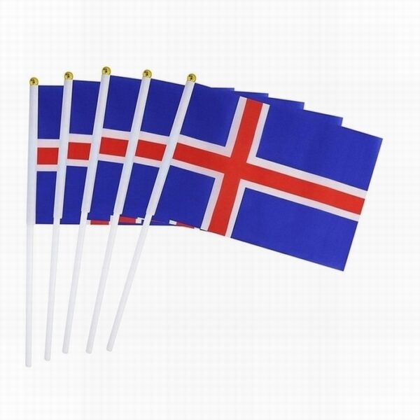 Custom Hand Flags - Football Club Fans Waving Flags - Image 5