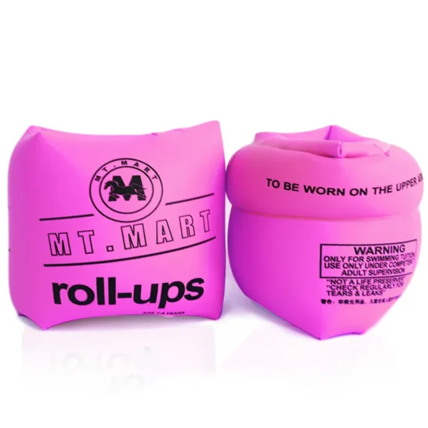 Inflatable Arm Floats - PVC Swim Sleeves for Kids & Adults - Image 2