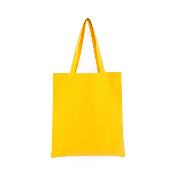 Custom Logo Canvas Tote - Eco-Friendly Reusable Shopping Bag for Women with Pocket Zipper - Image 6