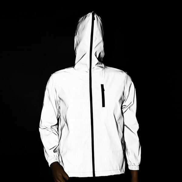 Outdoor Reflective Jacket High Vis Safety Jacket - Image 2