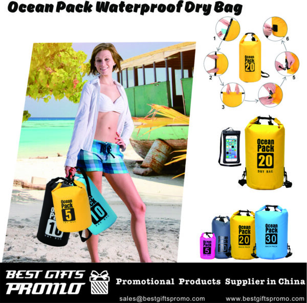 Boating Floating Hiking Dry Bag Custom Logo Outdoor Ocean Pack Waterproof Dry Bag - Image 4
