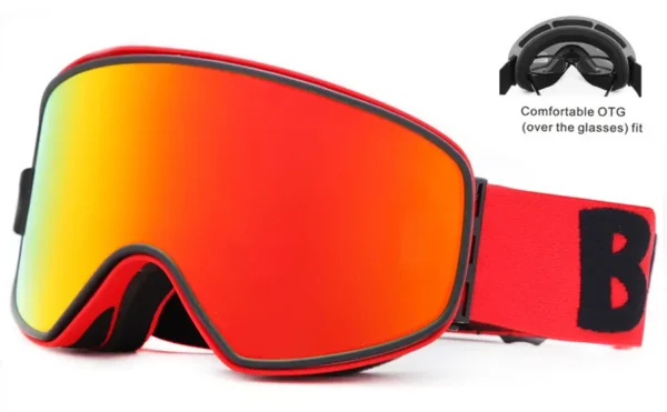 Custom Logo Ski Goggles - Double-Layer, UV Protection, Anti-Fog - Image 4