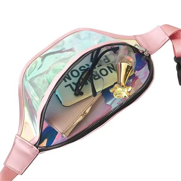 Women's Waterproof Holographic Fanny Packs - Image 3
