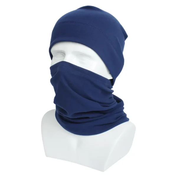 Winter Warm Ski Scarf & Unisex Beanie Hat Set - Image 3