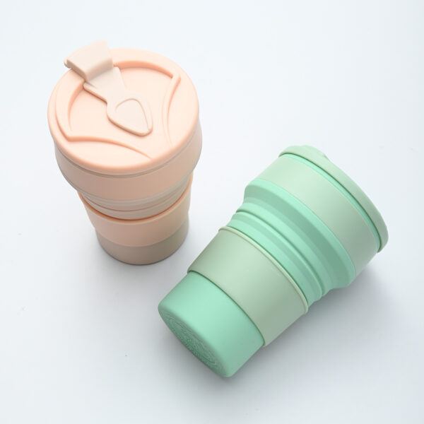 Wholesale Travel Silicone Water Bottle - Telescoping Cup - Image 8