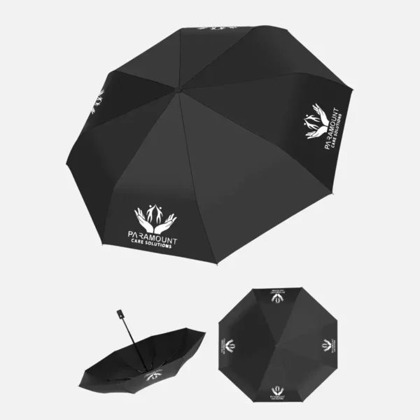 Free Sample promotional Colourful Foldable Wine Bottle Umbrella with Custom Logo - Image 5