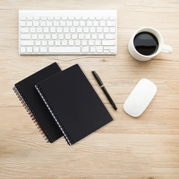 Travel Water Bottle & A5 Notebook Set - Custom Logo Gifts - Image 3