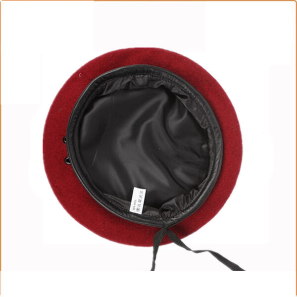 Military Woolen Beret Hat Army Beret Cap - Image 2