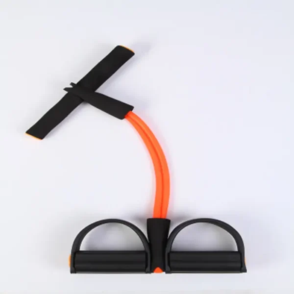 Hot sale Strength training Non-slip Two-strand Weight loss foot pedal pull rope - Image 6