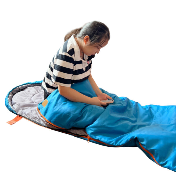 Lightweight Hollow Fiber Sleeping Bag - Camping Gear - Image 5