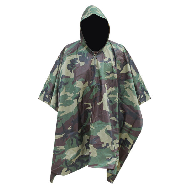 Wholesale Camouflage Multi-Use Rain Poncho