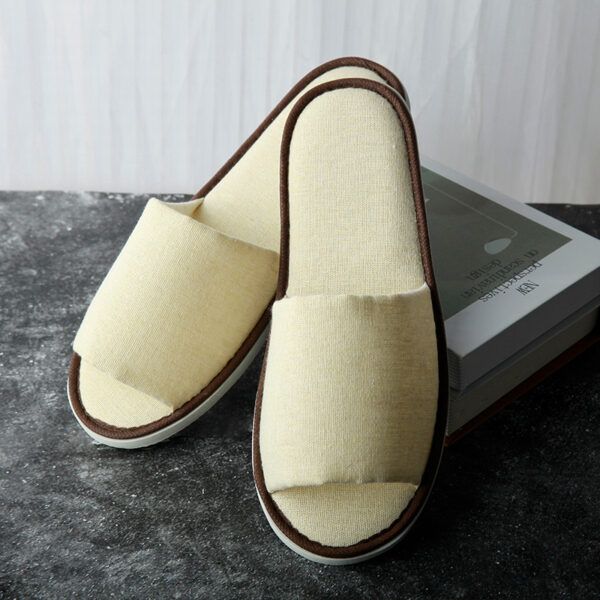 Hotel Disposable Slippers Homestay Beauty Salon Custom EVA Soles - Image 6