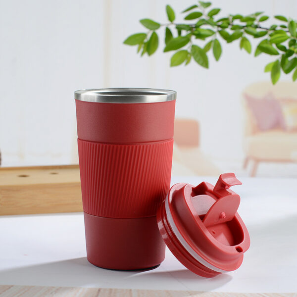 Reusable Travel Coffee Mug 510ml / 380ml Custom Logo Double Wall Stainless Steel Travel Water Bottle - Image 11