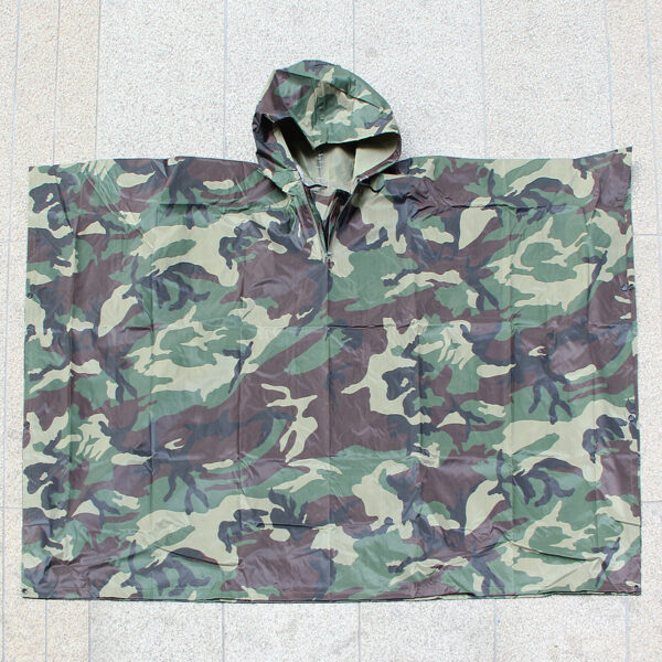 Wholesale Camouflage Multi-Use Rain Poncho - Image 3