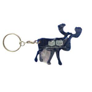 Aluminum Elk Deer Beer Bottle Opener Screwdriver Keychain