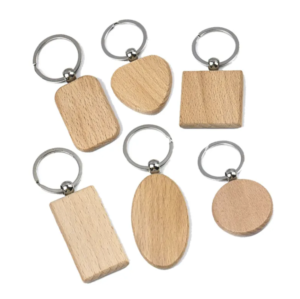 Wooden High Quality Keychain Wood Tag Keychain
